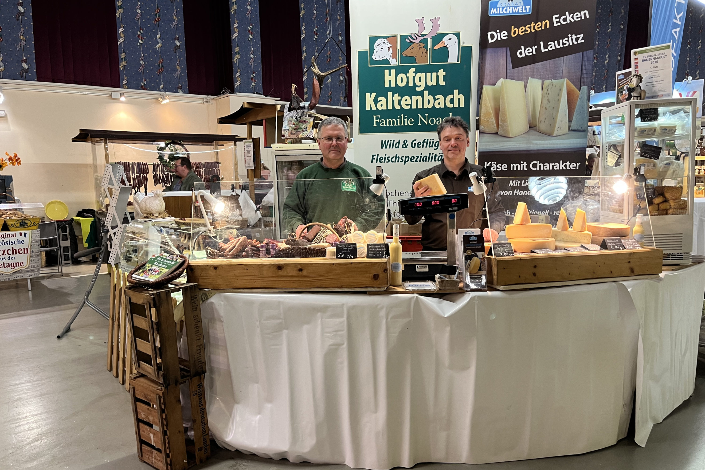 Europäischer Bauernmarkt Stand