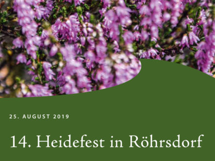 Heidefest in Röhrsdorf 2019