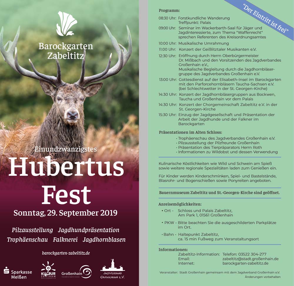 Programm Hubertusfest