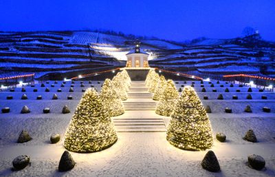 Schloss Wackerbarth zur Weihnachtszeit - Foto: PR